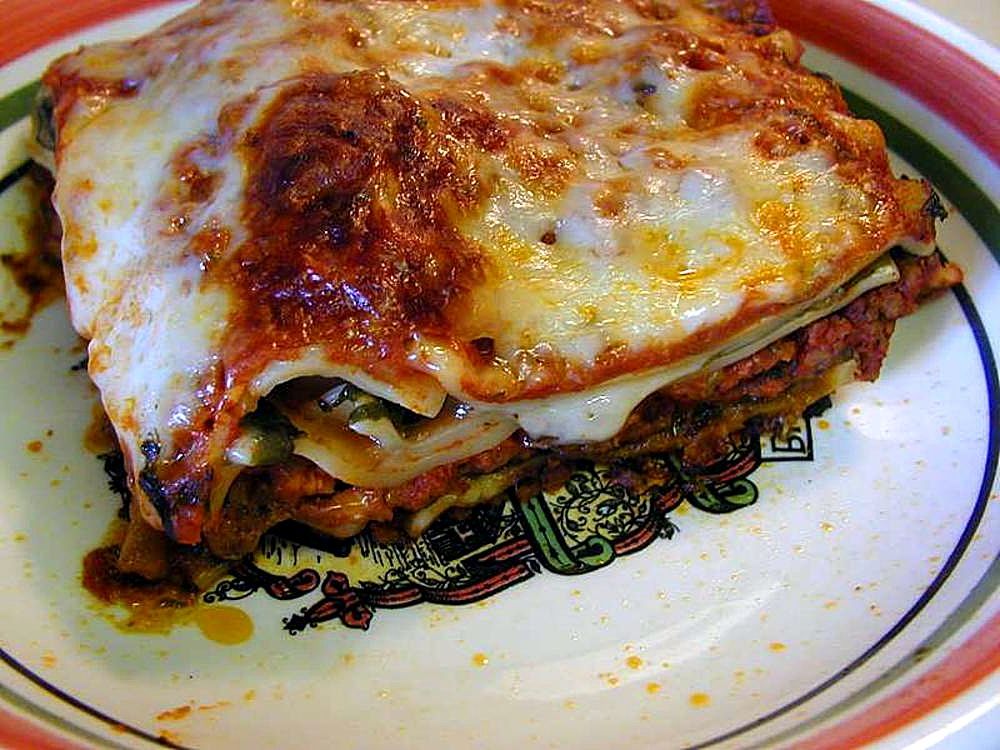 delicious lasagna